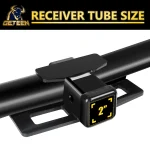 Geteen Class III Trailer Hitch for 2" Receiver – Fits 2014-2019 Toyota Highlander & Lexus RX350L, Multi-Fit for Ball Mount, Cargo Carrier, Bike Rack, Tow Hook - Image 3