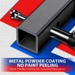 Geteen Adjustable Trailer Hitch for 2" Receiver, Tri-Ball, 7" Drop, 10,000 lbs - Image 5